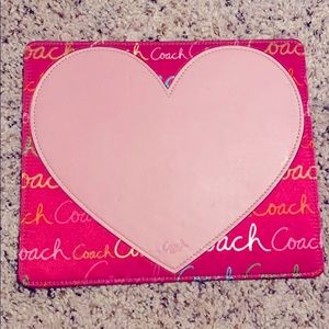 Coach mouse pad
